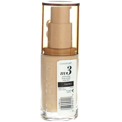 CoverGirl TruBlend Liquid Makeup, Golden Beige M3, 1 fl oz