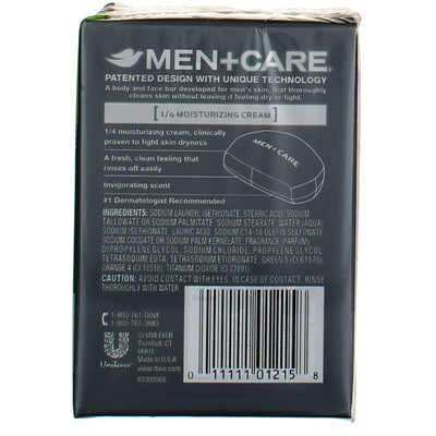 Dove Men+Care Extra Fresh Extra Fresh Body + Face Bar, 4 oz, 2 Ct
