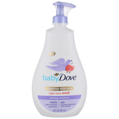 Baby Dove Sensitive Skin Care Baby Wash Calming Moisture, 20 oz