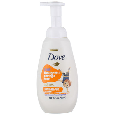 Dove Kids Care Foaming Body Wash Coconut Cookie Sulfate-Free Skin Care For Kids 13.5 oz