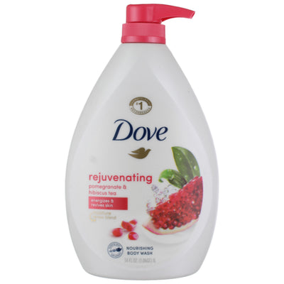 Dove Rejuvenating Body Wash, Pomegranate & Hibiscus Tea, 34 fl oz