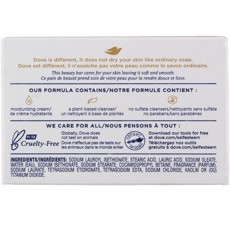 Dove Original Deep Moisture Beauty Bar Soap, 3.17 oz