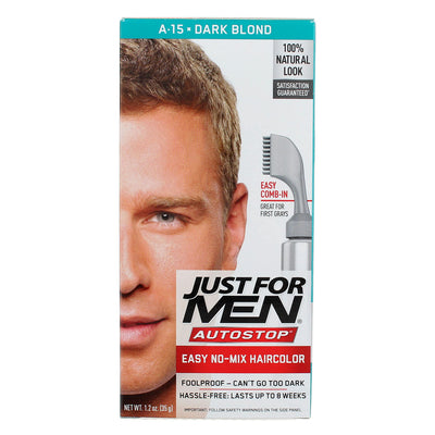 Just For Men Autostop Easy No-Mix Hair Color, Dark Blond A-15