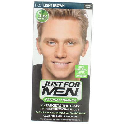 Just For Men Original Formula Hair Color, Light Brown H-25