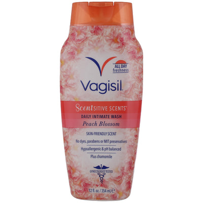 Vagisil Sensitive Scents Peach Blossom Vaginal Wash, 12 fl. Oz