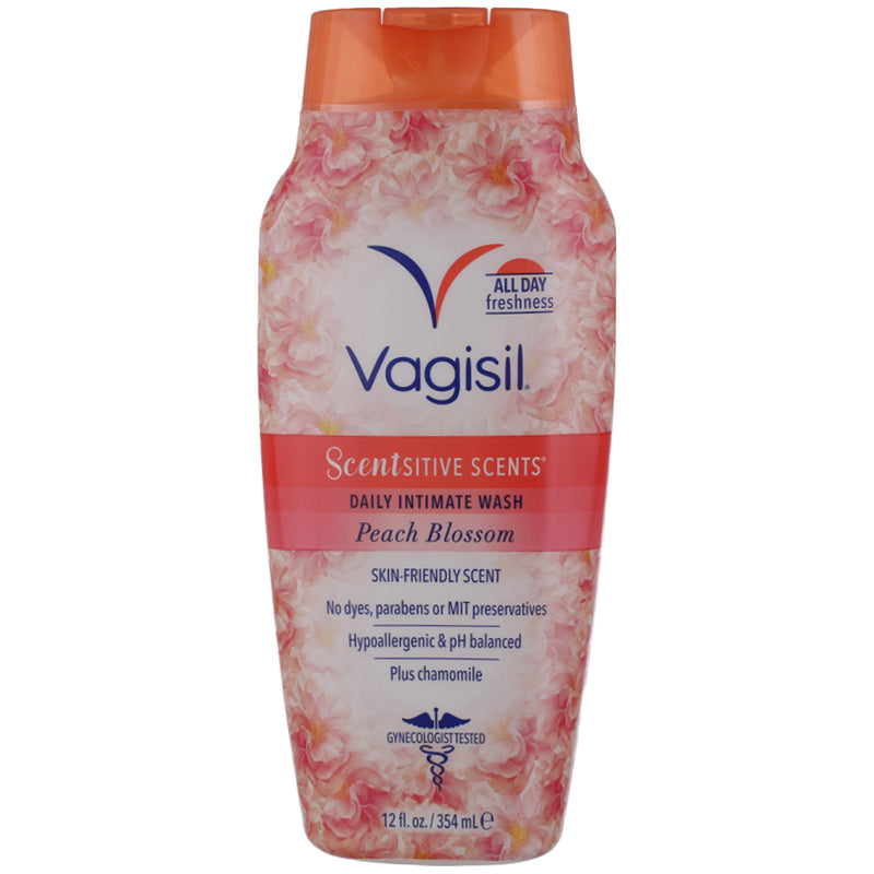 Vagisil Sensitive Scents Peach Blossom Vaginal Wash, 12 fl. Oz