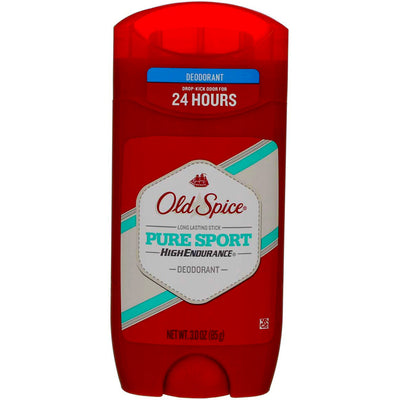 Old Spice High Endurance Deodorant Stick, Pure Sport, 3 oz