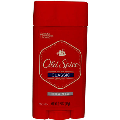 Old Spice Classic Deodorant Stick, Original, 3.25 oz