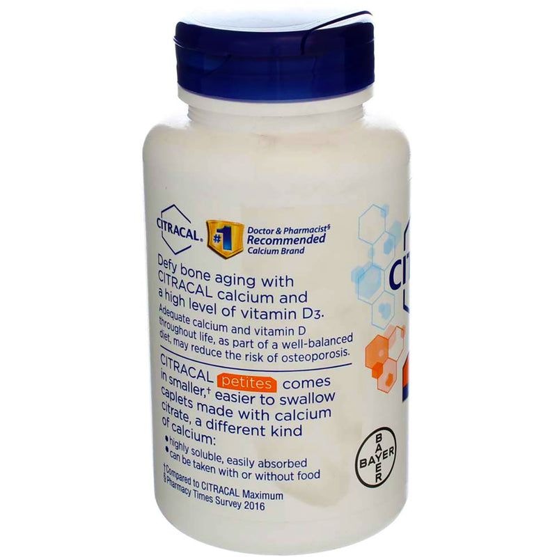 Citracal Petites Calcium Supplement Coated Caplets, 200 Ct