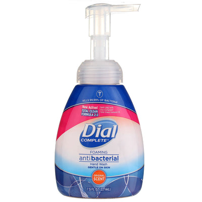 Dial Complete Antibacterial Foaming Hand Wash, Original, 7.5 fl oz