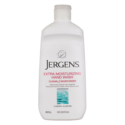 Jergens Extra Moisturizing Hand Wash, Cherry-Almond, 16 fl oz