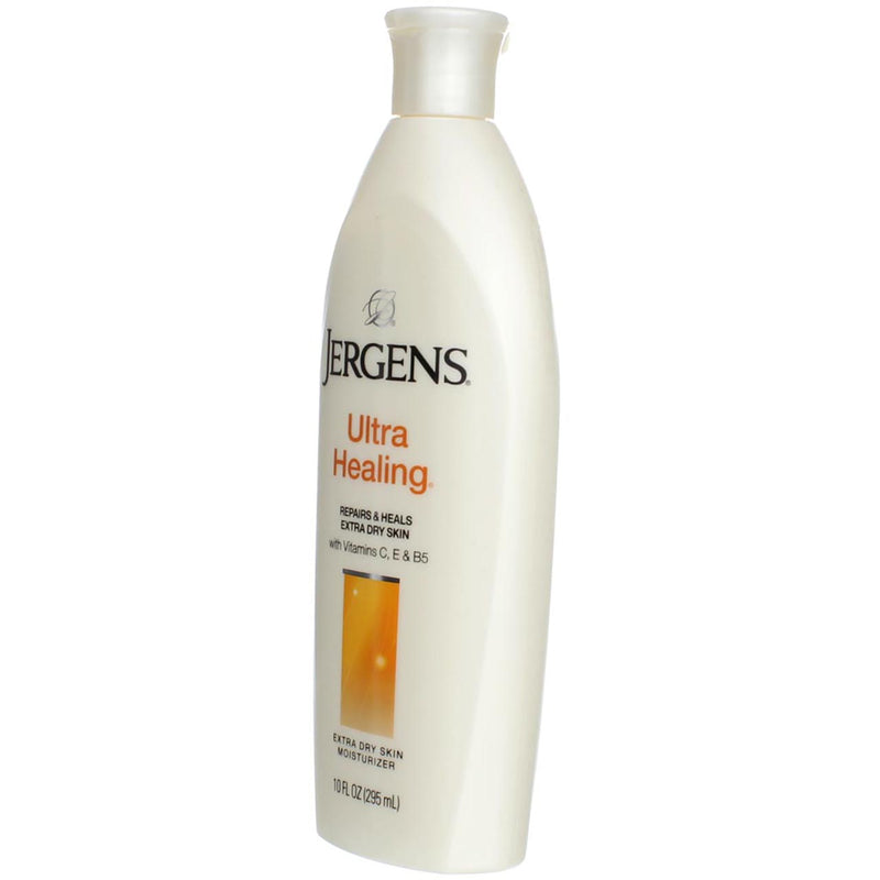 Jergens Ultra Healing Dry Skin Moisturizer: Absorption into Extra Dry Skin, 10 Ounce
