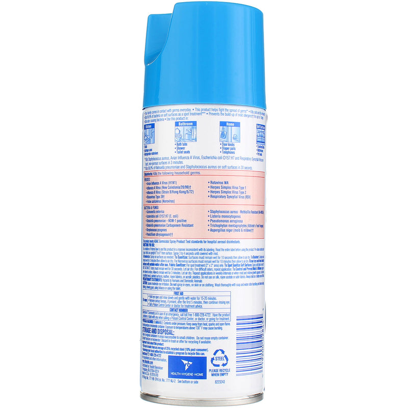 Lysol Disinfectant Spray Aerosol, Spring Waterfall, 12.5 oz