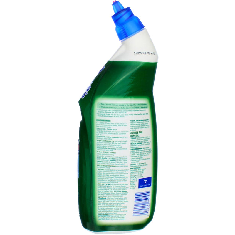 Lysol Bleach Toilet Bowl Cleaner Liquid, 24 fl oz