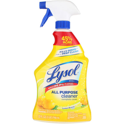 Lysol All-Purpose Cleaner, Sanitizing and Disinfecting Spray, To Clean and Deodorize