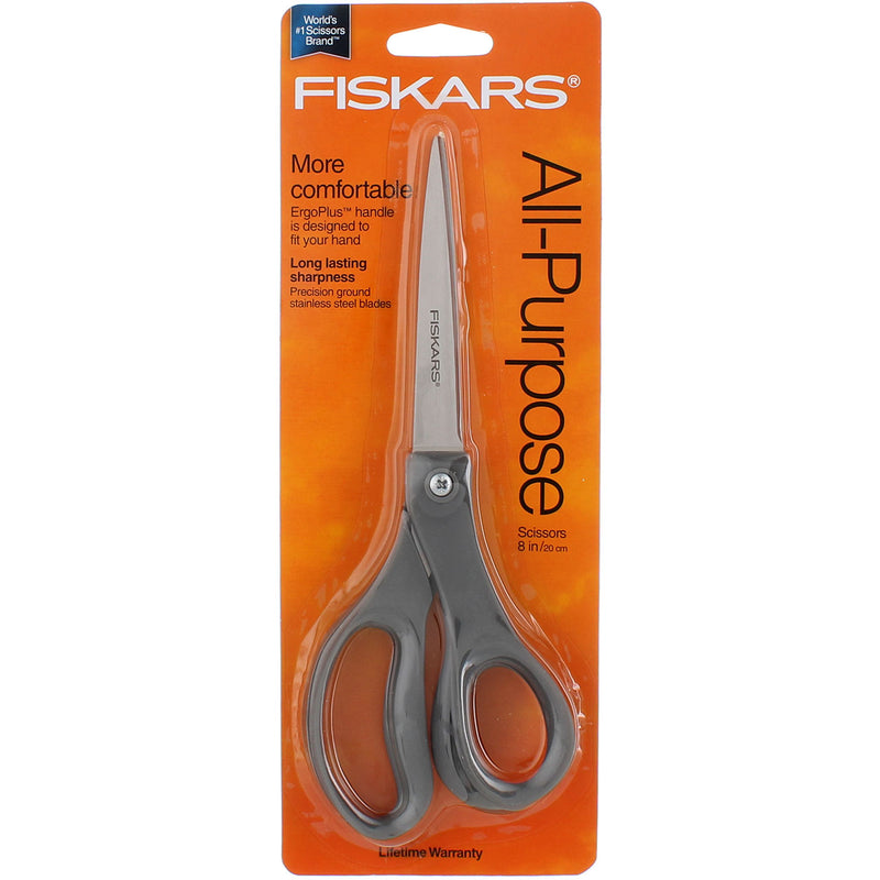 Fiskars Performance Scissors, 8 inch, Straight