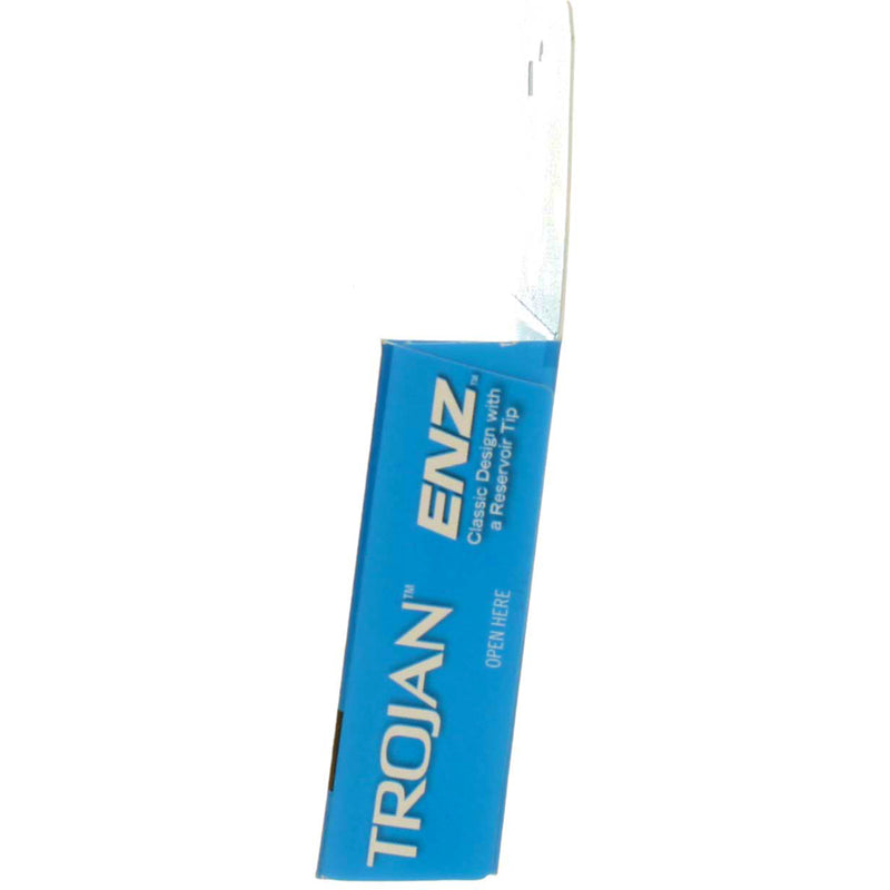 Trojan ENZ Lubricated Latex Condoms, 3 Ct