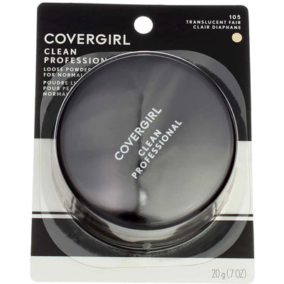 CoverGirl Professional Loose Powder, Translucent Fair 105, 0.71 oz
