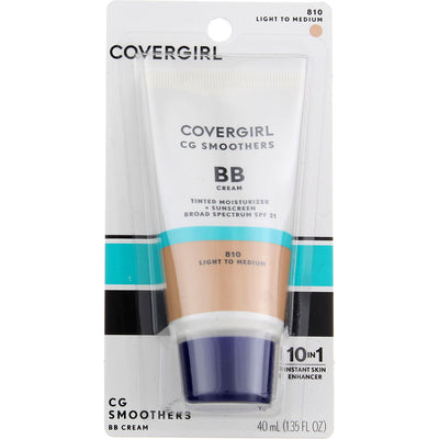 CoverGirl CG Smoothers BB Cream, Light To Medium 810, SPF 21, 1.35 fl oz