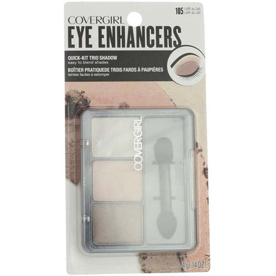 CoverGirl Eye Enhancers Eyeshadow, Cafe Au Lait 105, 0.14 oz