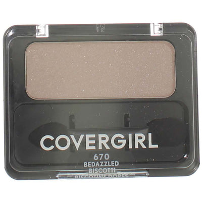 CoverGirl Eye Enhancers 1-Kit Eyeshadow, Bedazzled Biscotti 670, 0.09 oz