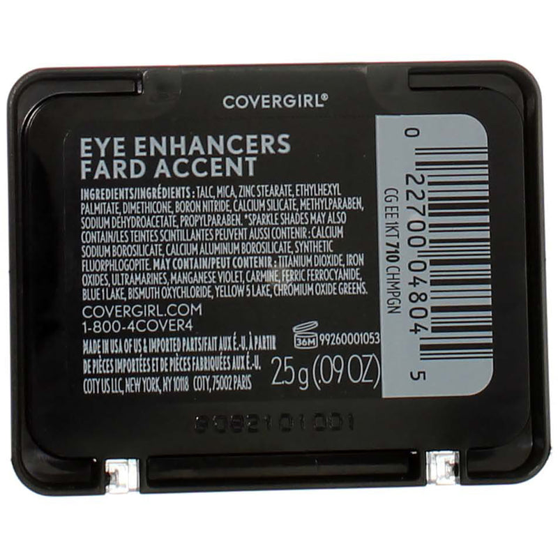 CoverGirl Eye Enhancers 1-Kit Eyeshadow, Champagne 710, 0.09 oz