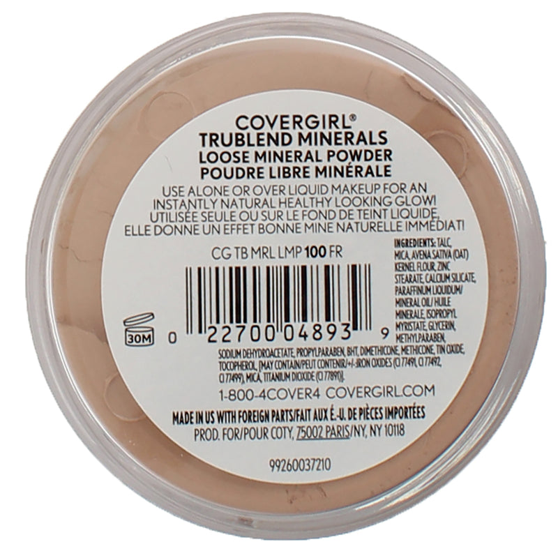 CoverGirl TruBlend Mineral Loose Powder, Fair 100, 0.63 oz