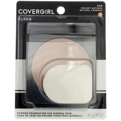 CoverGirl Simply Powder Foundation, Creamy Natural 520, 0.41 oz