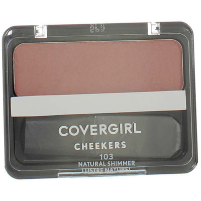 CoverGirl Cheekers Blush, Natural Shimmer 103, 0.12 oz