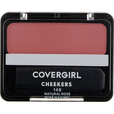 CoverGirl Cheekers Blush, Natural Rose 148, 0.12 oz