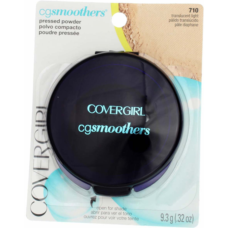 CoverGirl CG Smoothers Pressed Powder, Translucent Light 710, 0.32 oz