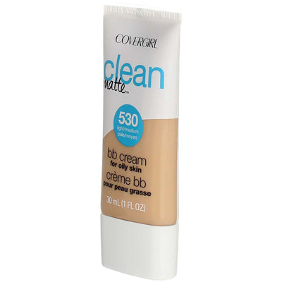 CoverGirl Clean Matte BB Cream For Oily Skin, Light/Medium 530, 1 fl oz