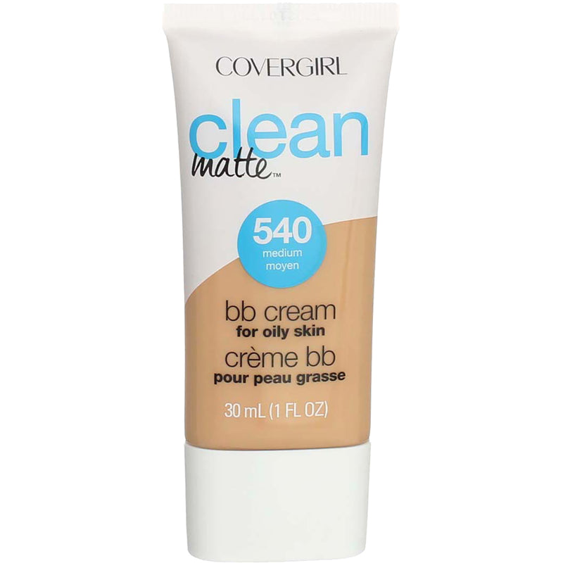 CoverGirl Clean Matte BB Cream For Oily Skin, Medium 540, 1 fl oz