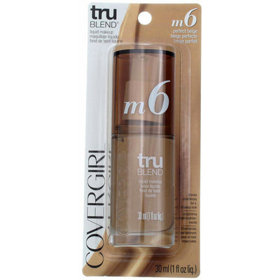 CoverGirl TruBlend Light Weight Liquid Makeup, Perfect Beige M6, 1 fl oz