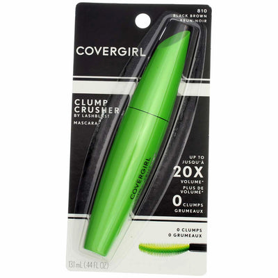 COVERGIRL, Clump Crusher by LashBlast Mascara, Black Brown 810, .44 oz, 1 Count