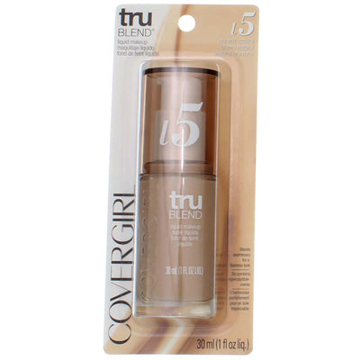 CoverGirl TruBlend Light Weight Liquid Makeup, Creamy Natural L5, 1 fl oz