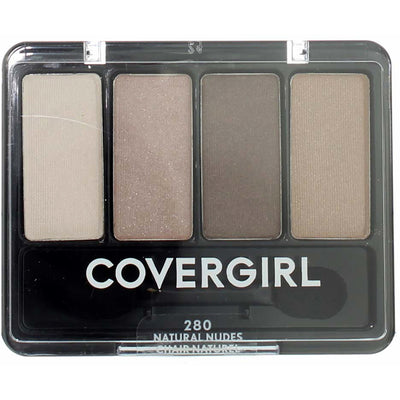 CoverGirl Eye Enhancers 4-Kit Eyeshadow, Natural Nudes 280, 0.19 oz