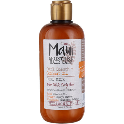 Maui Moisture Curl Quench + Coconut Oil Hair Milk, Coconut, 8 fl oz