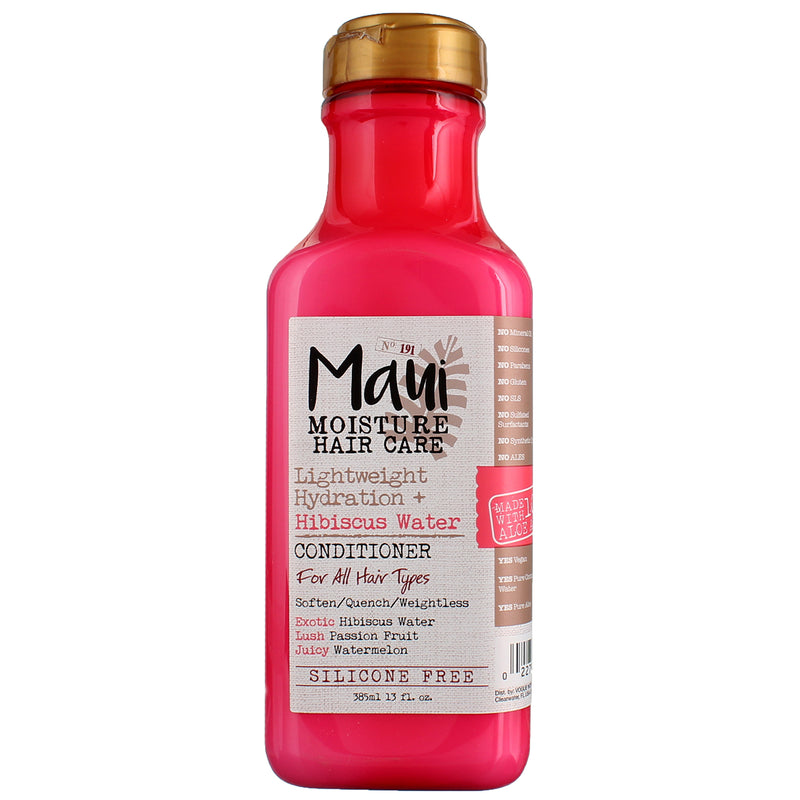 Maui Moisture Lightweight Hydration Hair Care Conditioner, Hibiscus Water, 13 fl oz