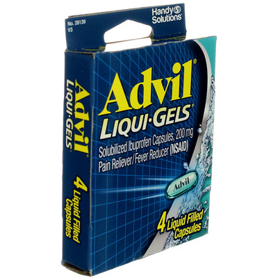 Advil LiquiGels, 200 mg, 4 Ct