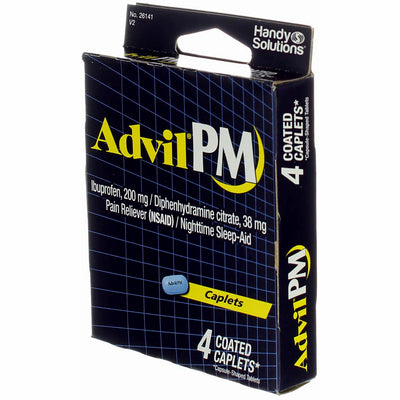 Advil PM Coated Caplets, 200 mg, 4 Ct
