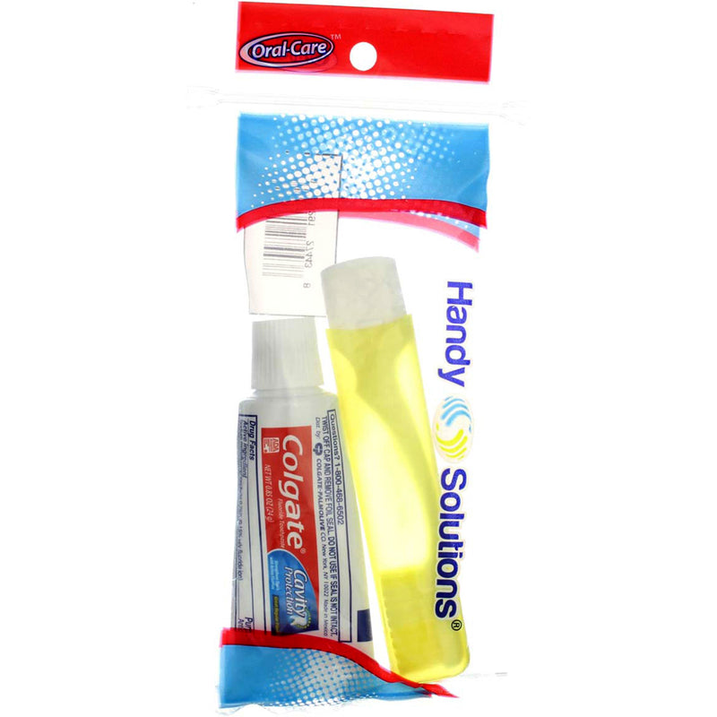Handy Solutions Oral Care Travel Dental Care Kit, 2 Ct