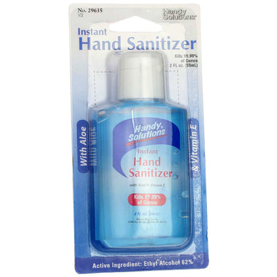 Handy Solutions With Aloe Hand Sanitizer Gel, 2 fl oz