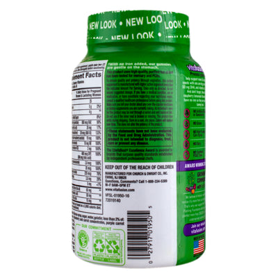Vitafusion PreNatal Gummy Vitamins Dietary Supplement with DHA & Folic Acid, 90 Ct
