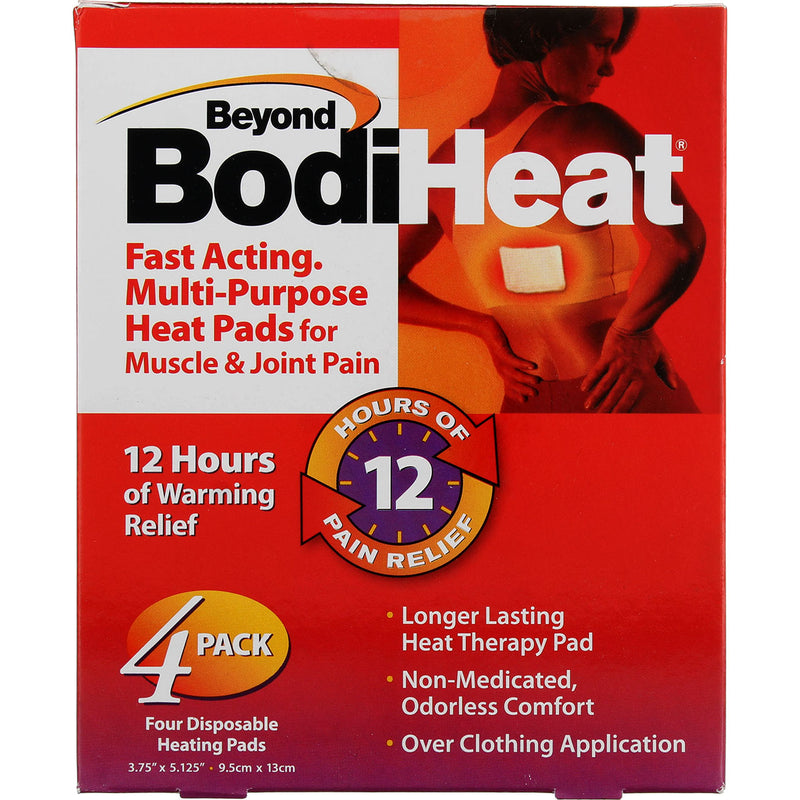 Beyond BodiHeat Heat Pads, 4 Ct