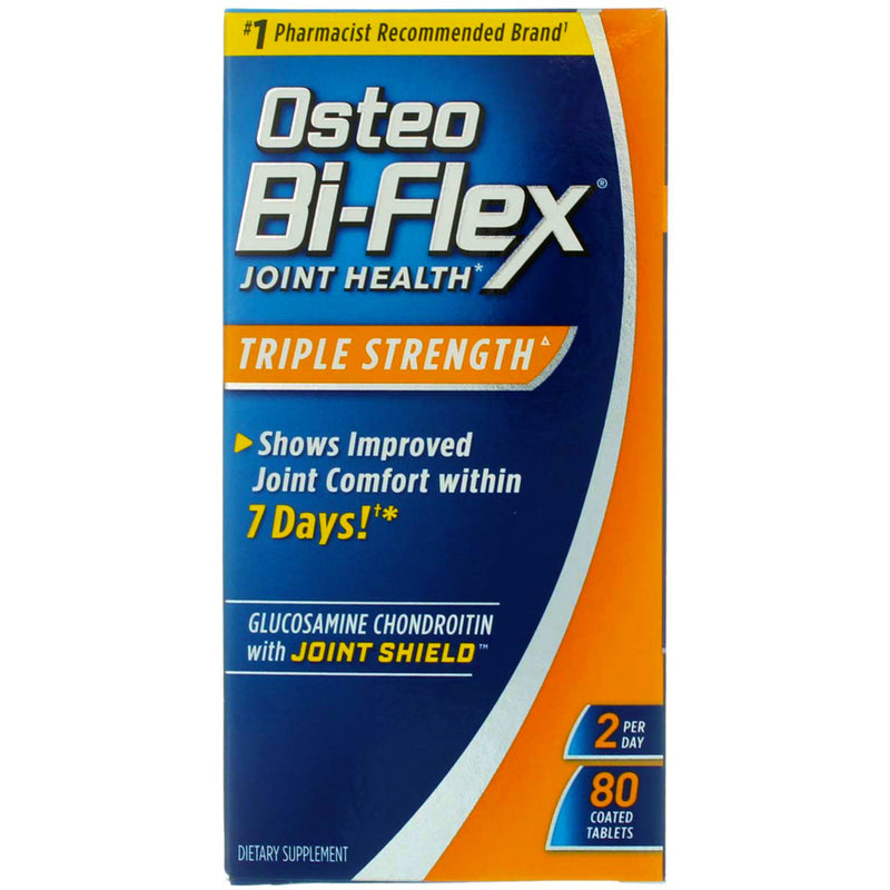 Osteo Bi-Flex Triple Strength Coated Tablets, 80 Ct