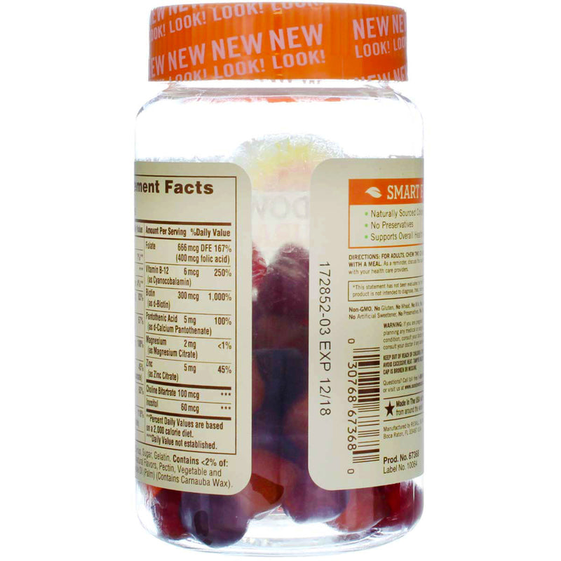 Sundown Naturals Multivitamin Gummies, Cherry/Orange/Grape, 50 Ct