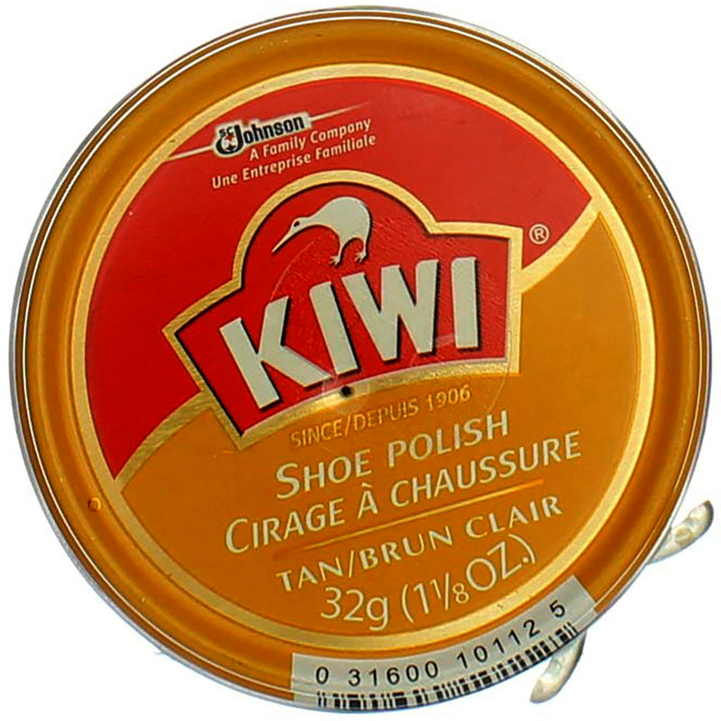 Kiwi Shoe Polish, Tan, 1.125 oz