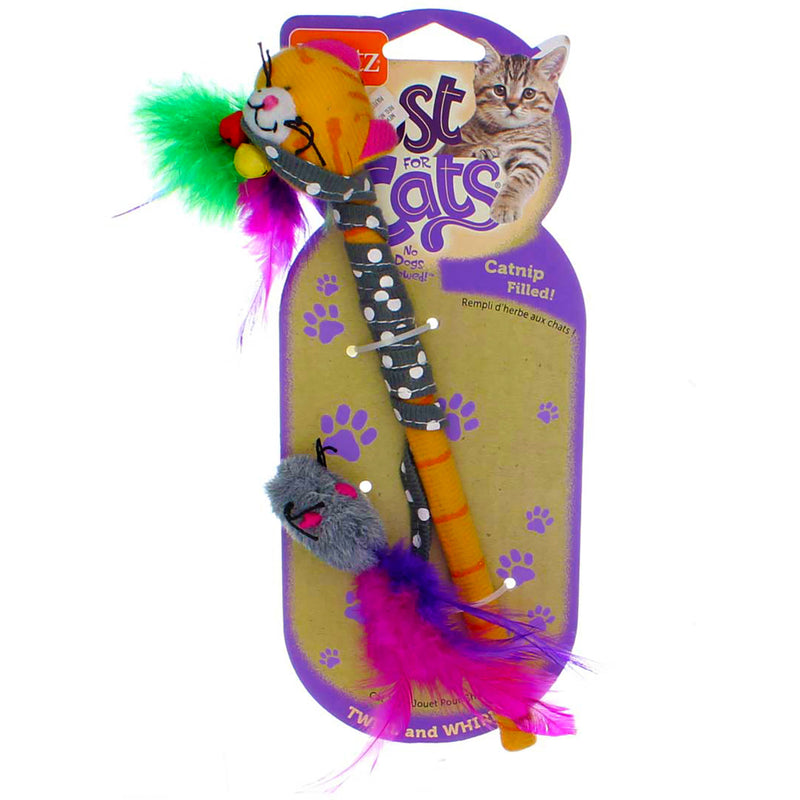 Hartz Just For Cats Twirl & Whirl Cat Toy, Catnip Filled