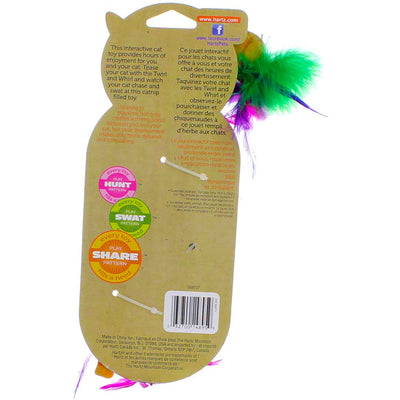 Hartz Just For Cats Twirl & Whirl Cat Toy, Catnip Filled